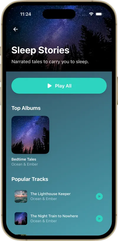 Calming Galaxy sleep stories collection
